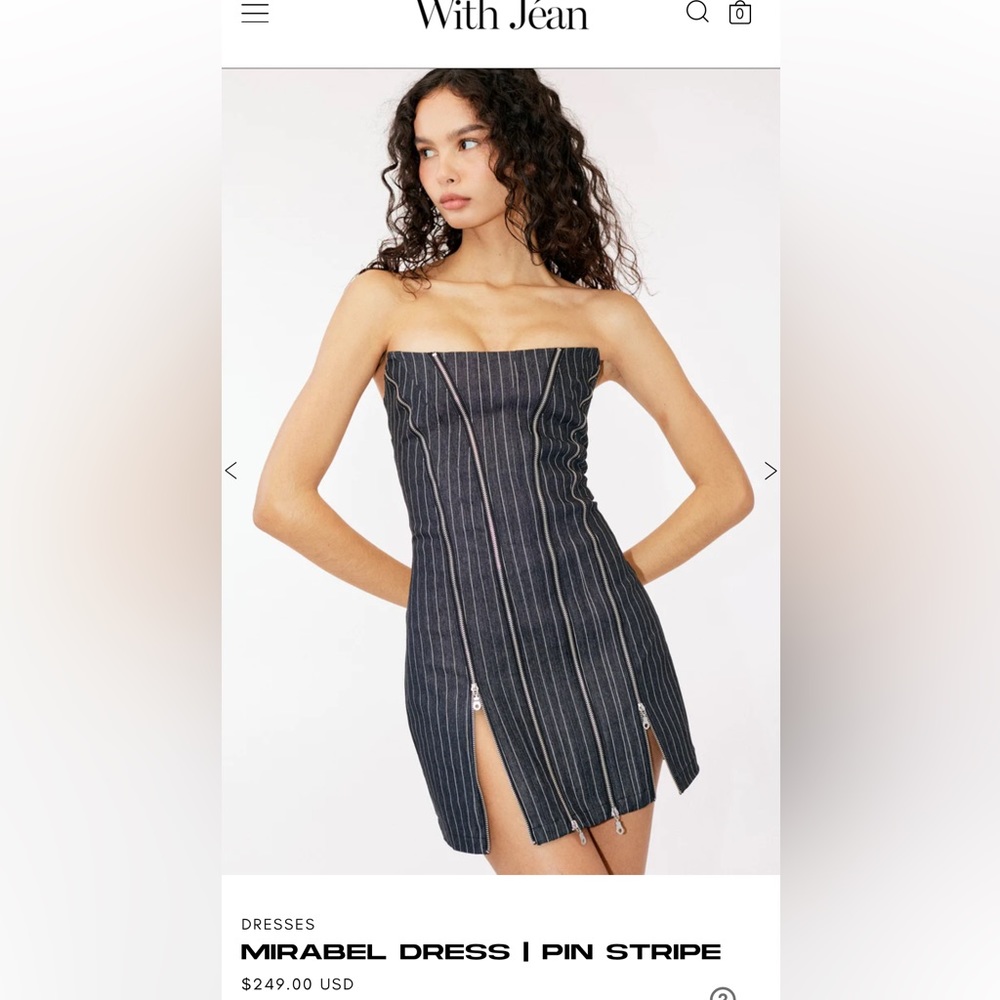 NWT With Jean Mirabel Dress Size XL
